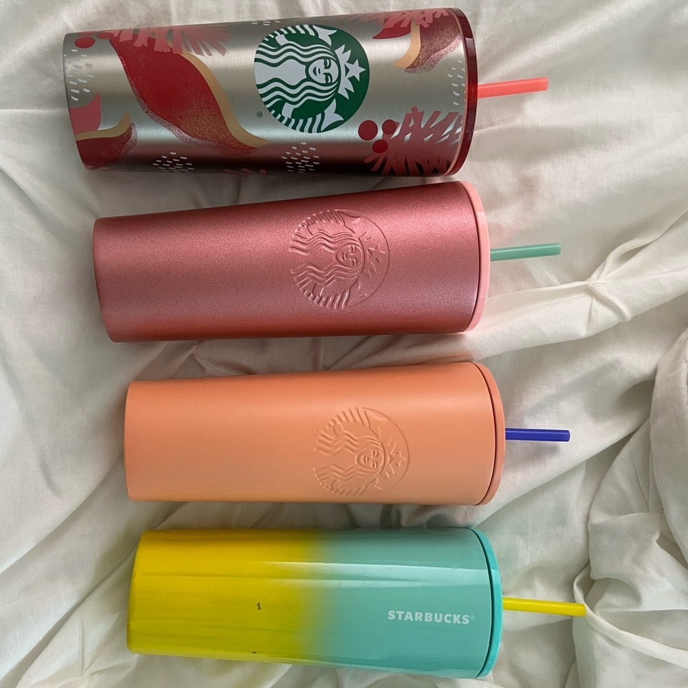 Starbucks cups